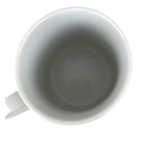 Cedar Point White Ceramic Coffee Mug Cup Teddy Bears & Tennis Rackets 11 oz - Picture 7 of 10